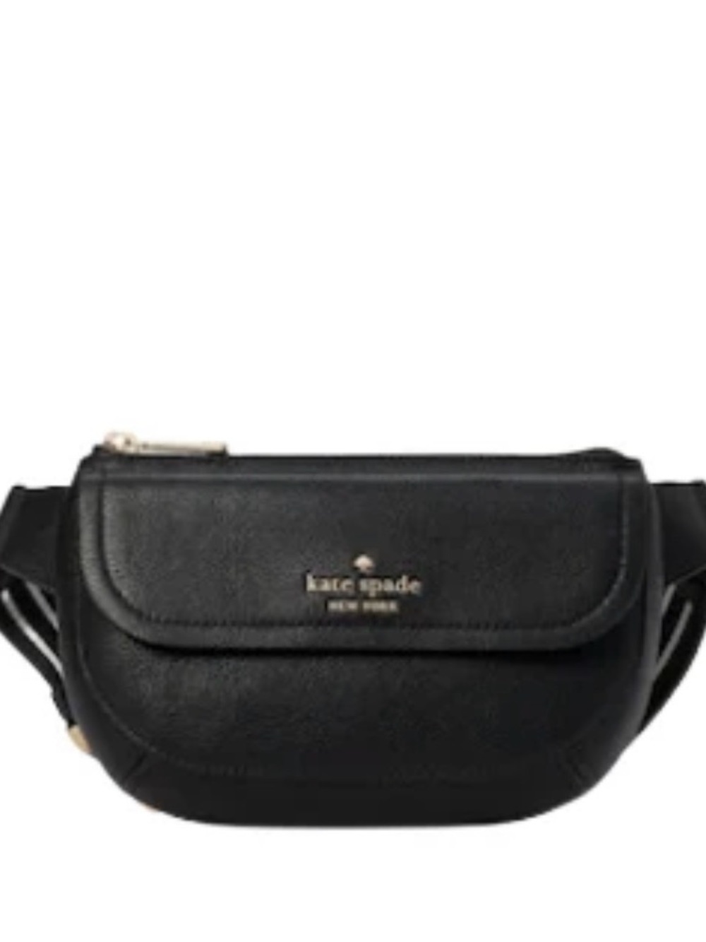 Kate Spade Rosie Black Pebbled Leather Belt Bag